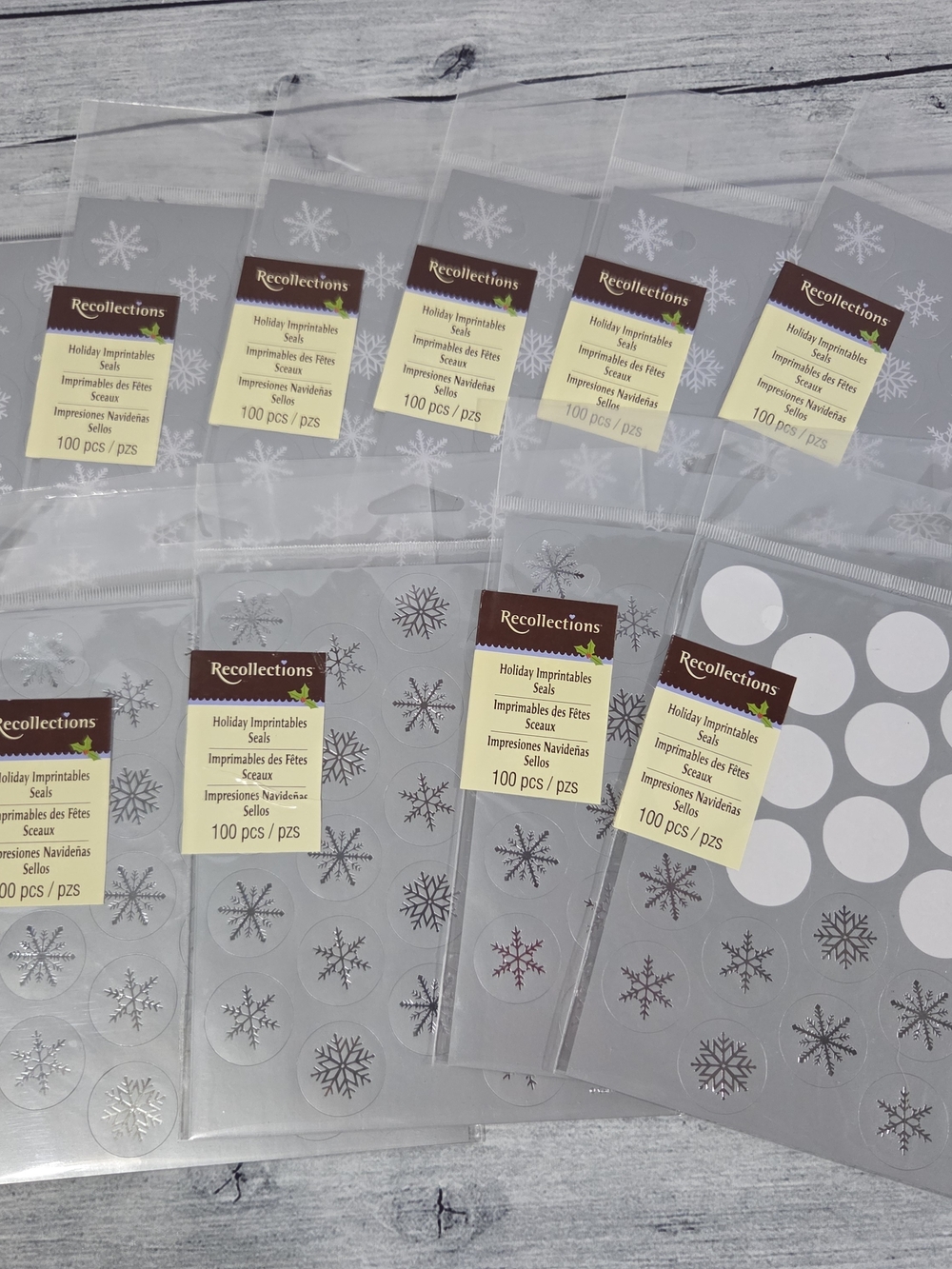 Snowflake Stickers
